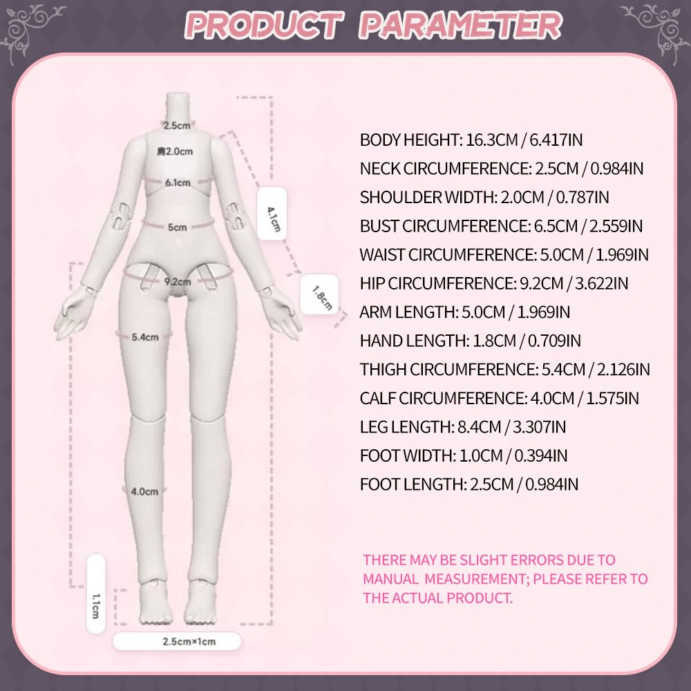 1/8 BJD Haartransplantationspuppe Niedliche (Two Boxes) | Geistergeschichten-Serie Sammelfigur zum Anziehen und Verschenken