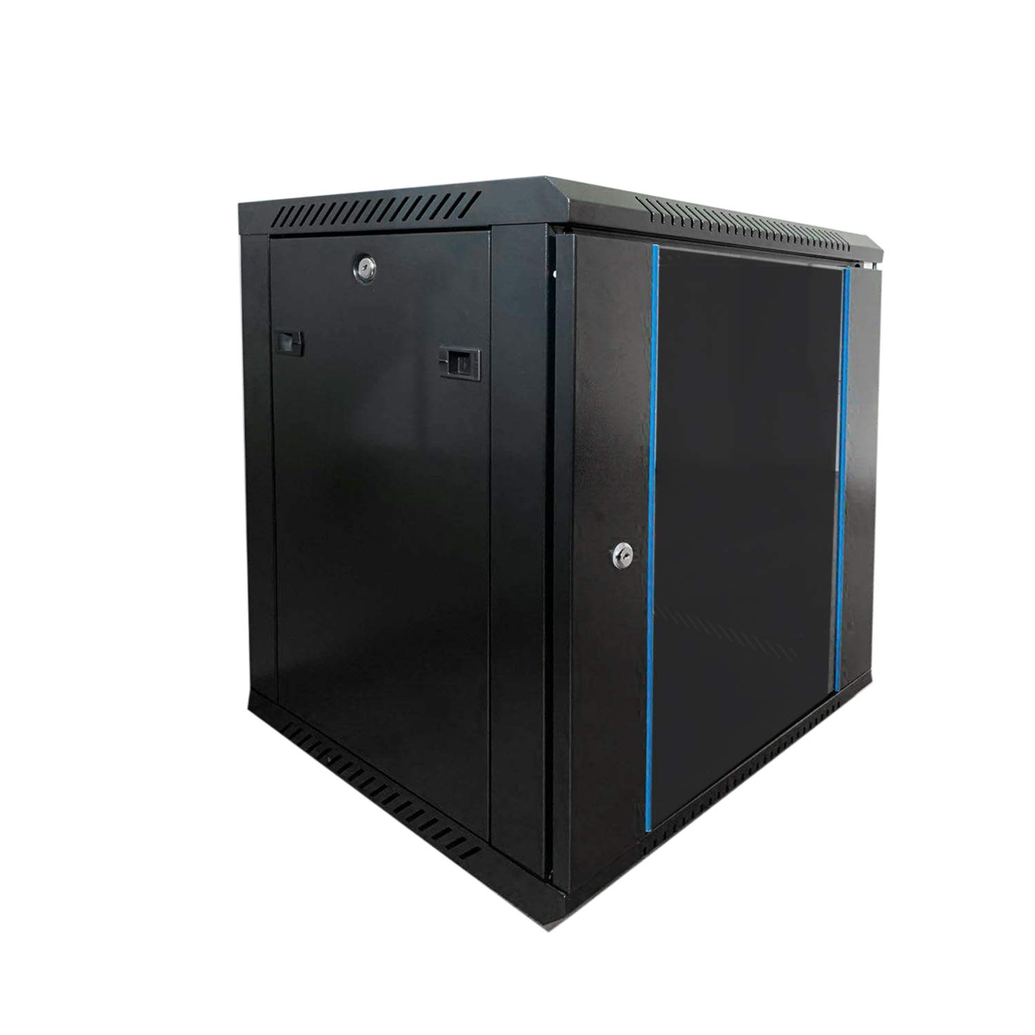 Infitronic INWS1112-19 - Armoire Murale - Armoire pour Serveur - Réseau - avec Porte en Verre - 600 x 450 x 635 mm (12 HE)