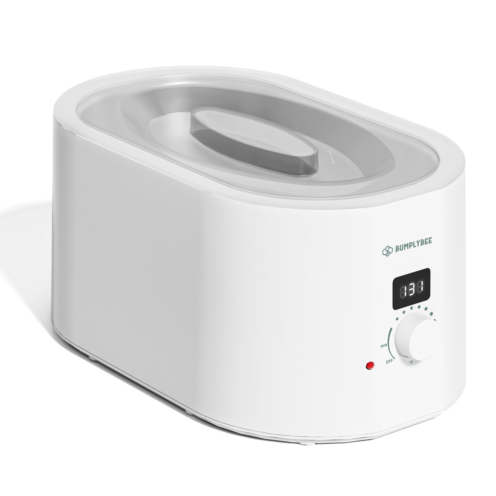 BUMPLYBEE Paraffin Wax Machine for Hand and Feet, 3500ml Paraffin Wax Bath White Single Machine