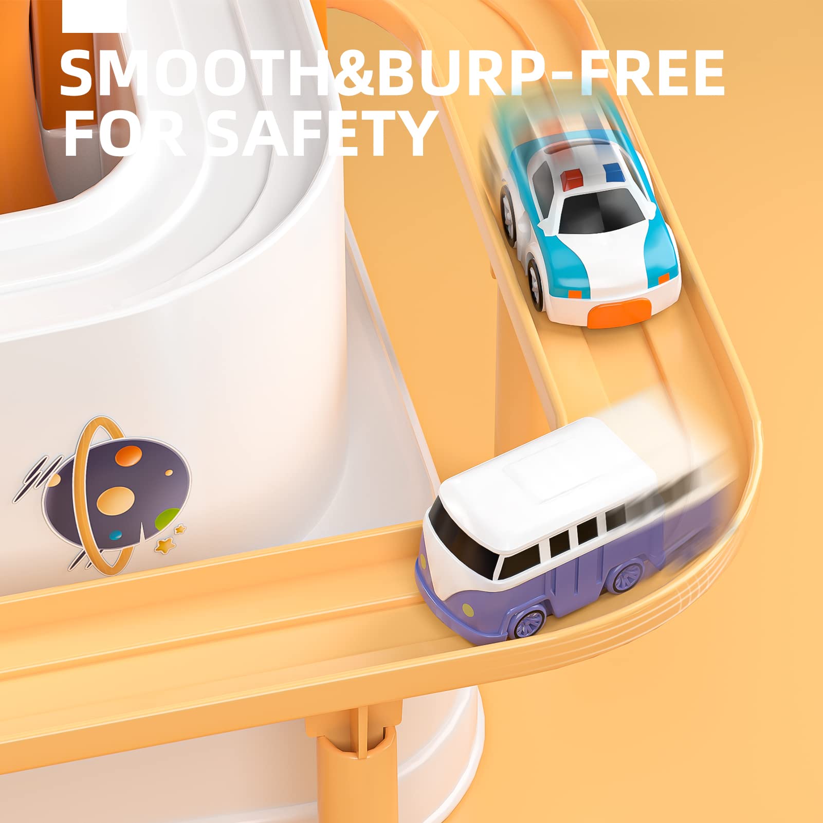 Track Cars Spielzeug,Auto Spielzeug für Kinder 3 4 5 6 7 8 Jahre,Spielzeug Abenteuer Auto Montessori Lernspielzeug Geschenk für Jungen Mädchen