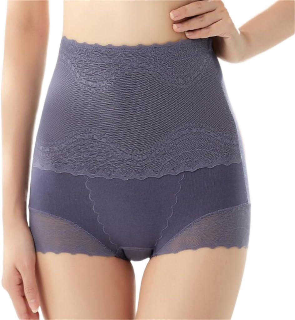 Mid High Waist Lace Abdominal Lifting Hip Underwear Tight Shaping Flat Corner Bottom Shorts