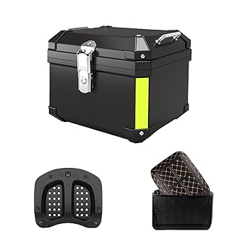 YAMAHA ケース付き Amazon | ヤマハ ギア 適用 バイク用リアボックス 超軽量ABS製