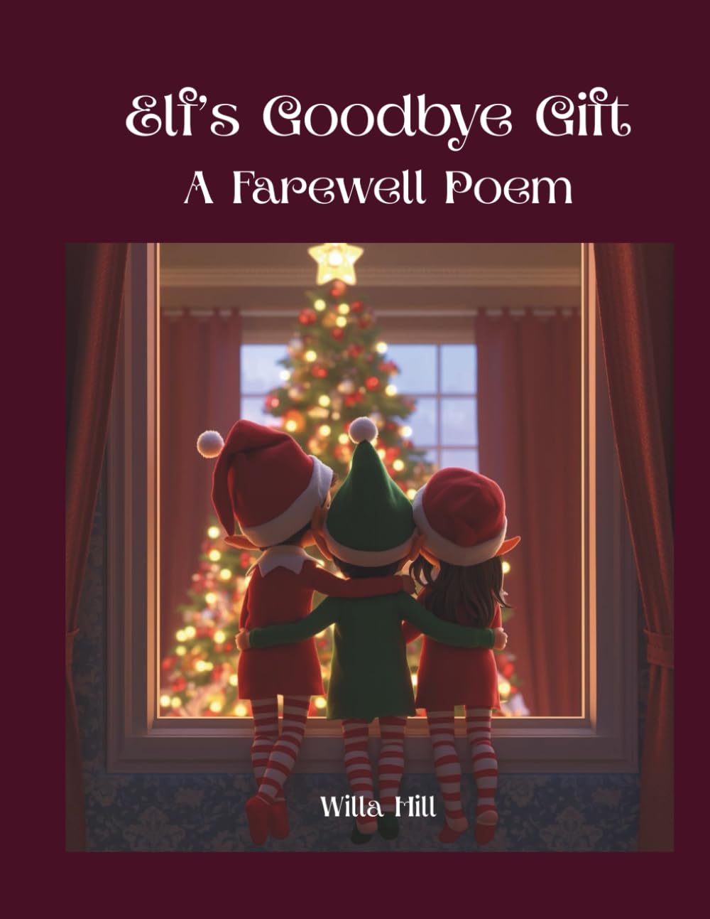 Elf's Goodbye Gift: A Farewell Poem