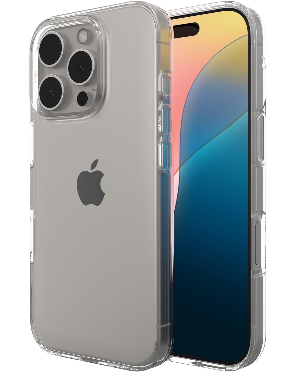 ZAGG Crystal Palace Lite Case for iPhone 16 Pro, Ultra-Slim, Ultimate Drop Protection with Graphene Reinforcement