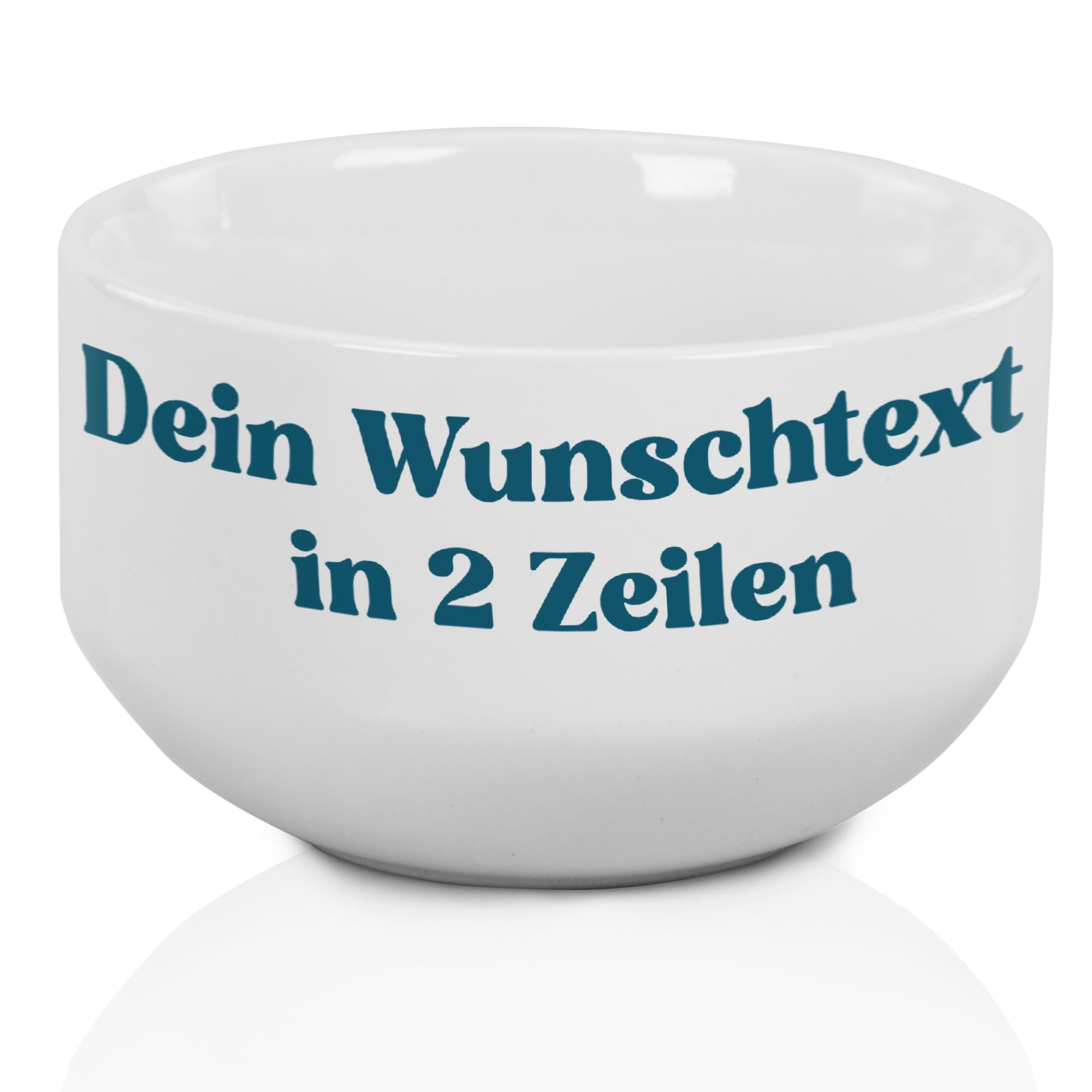 GRAZDesign Müslischale mit Name oder Text selbst gestalten - Personalisierte Schüssel bedrucken