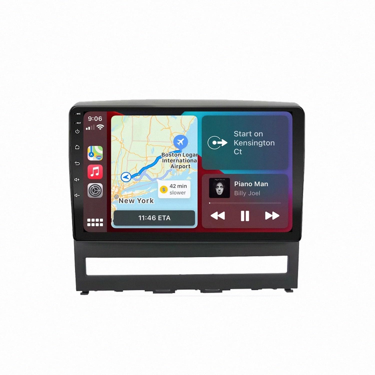 Radio Coche 2 DIN para Ford Transit que Elimina Cables con Android Auto 8