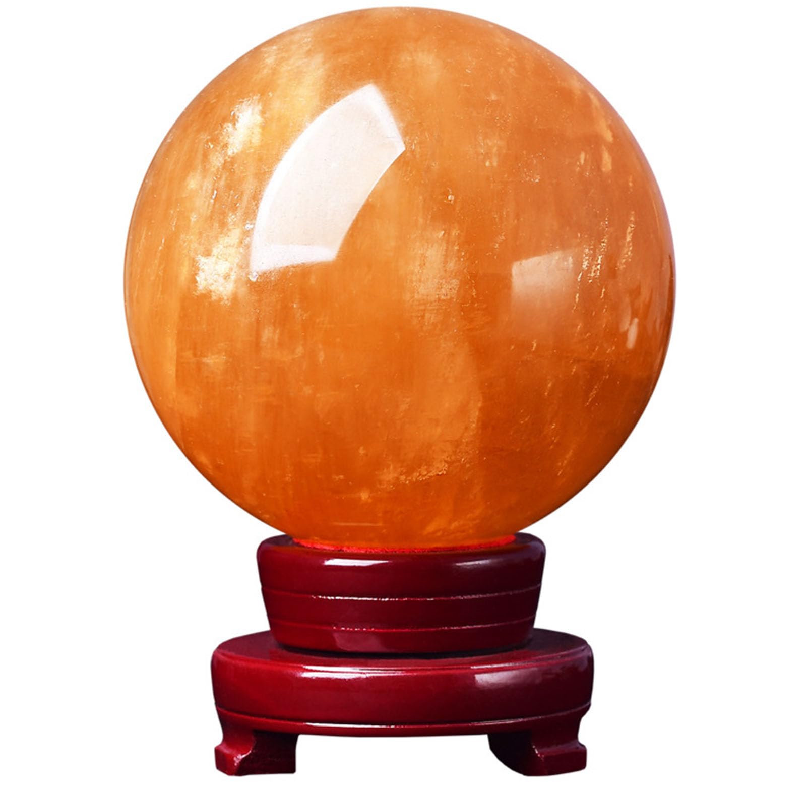 Citrine Crystal Ball - Citrine Crystal Sphere Meditation Feng Shui Balls