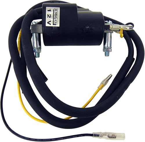 Bobina de encendido de doble alambre de 12 voltios compatible con CL160 CL175 Scrambler CMX450 Rebel 3.543 in