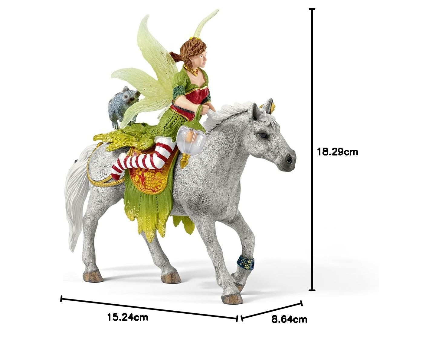SCHLEICH 70515 - Sera Elfenfigur In Festlicher Kleidung, Mit Beweglichem Arm & Strass, Sammelfigur