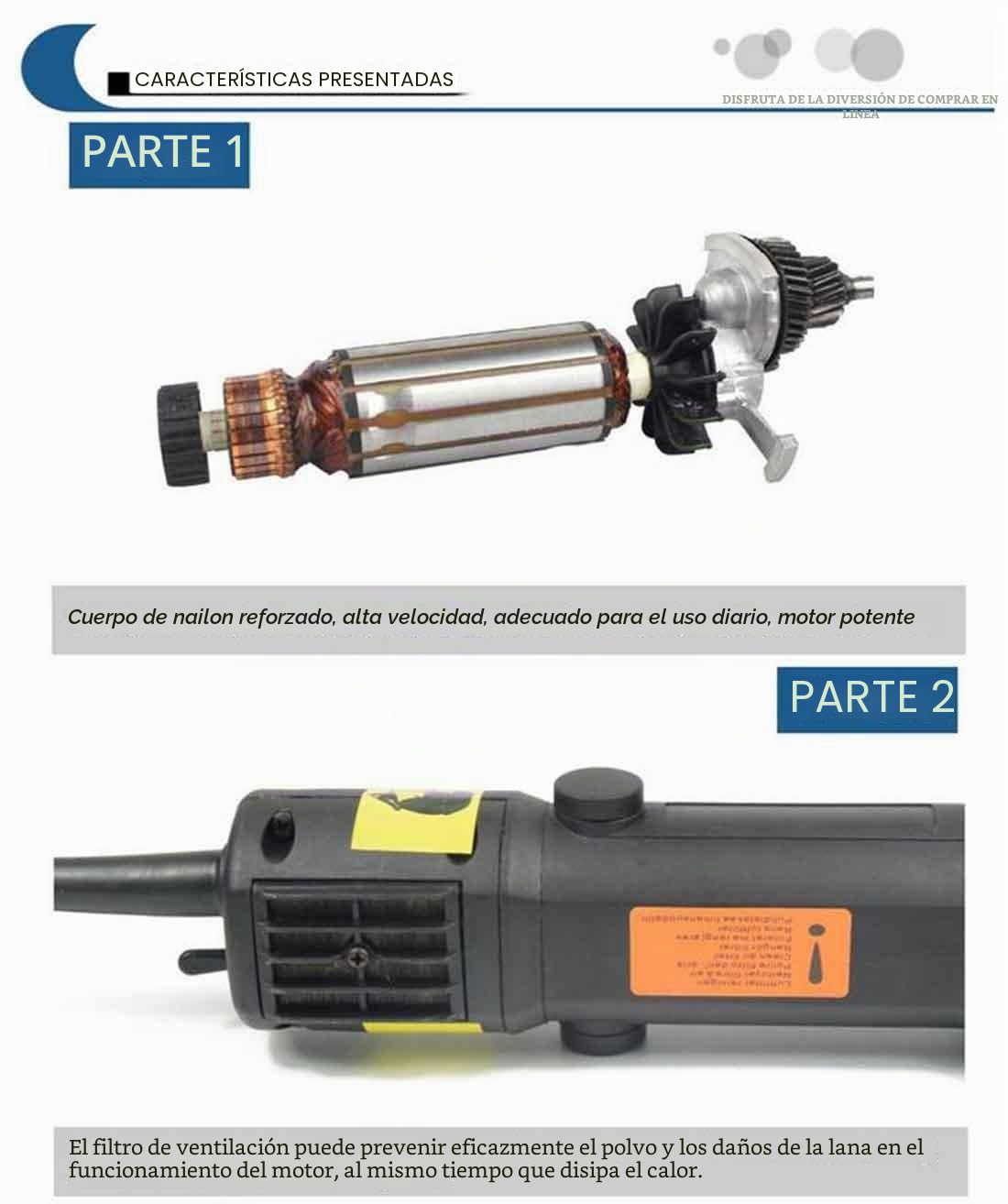 Vinteky Esquiladora Eléctrica Profesional de 690 W para Oveja, Esquiladora para Ovejas Eficiente, Ahorro de Trabajo (Negro)