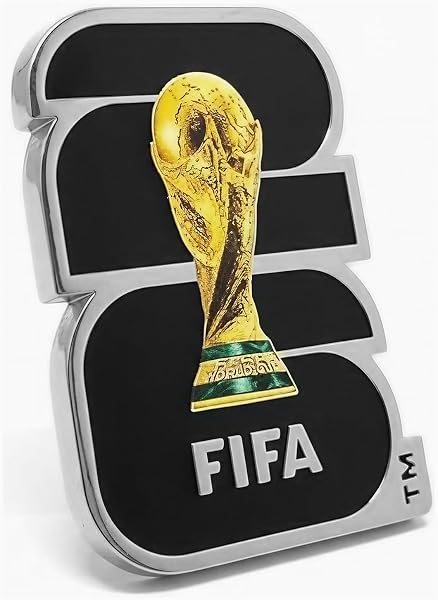 Pin Oficial FIFA Copa del Mundo 2026 – Souvenir & Artículo de Fan con Motivo Trofeo – Aleación de Aluminio, Ideal para la Copa del Mundo 2026, FIFA World Cup 2026 Official Gift