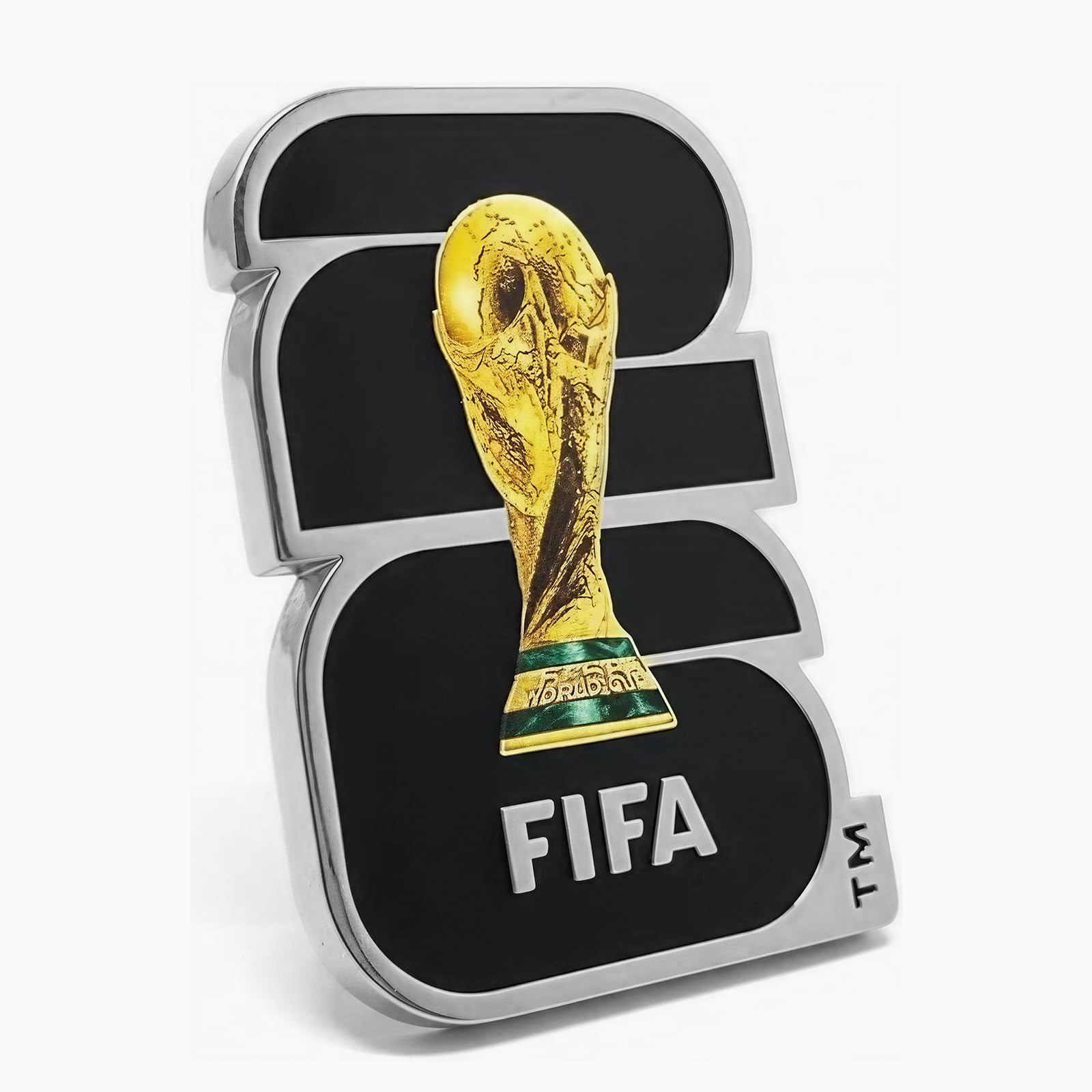 Pin Oficial FIFA Copa del Mundo 2026 – Souvenir & Artículo de Fan con Motivo Trofeo – Aleación de Aluminio, Ideal para la Copa del Mundo 2026, FIFA World Cup 2026 Official Gift