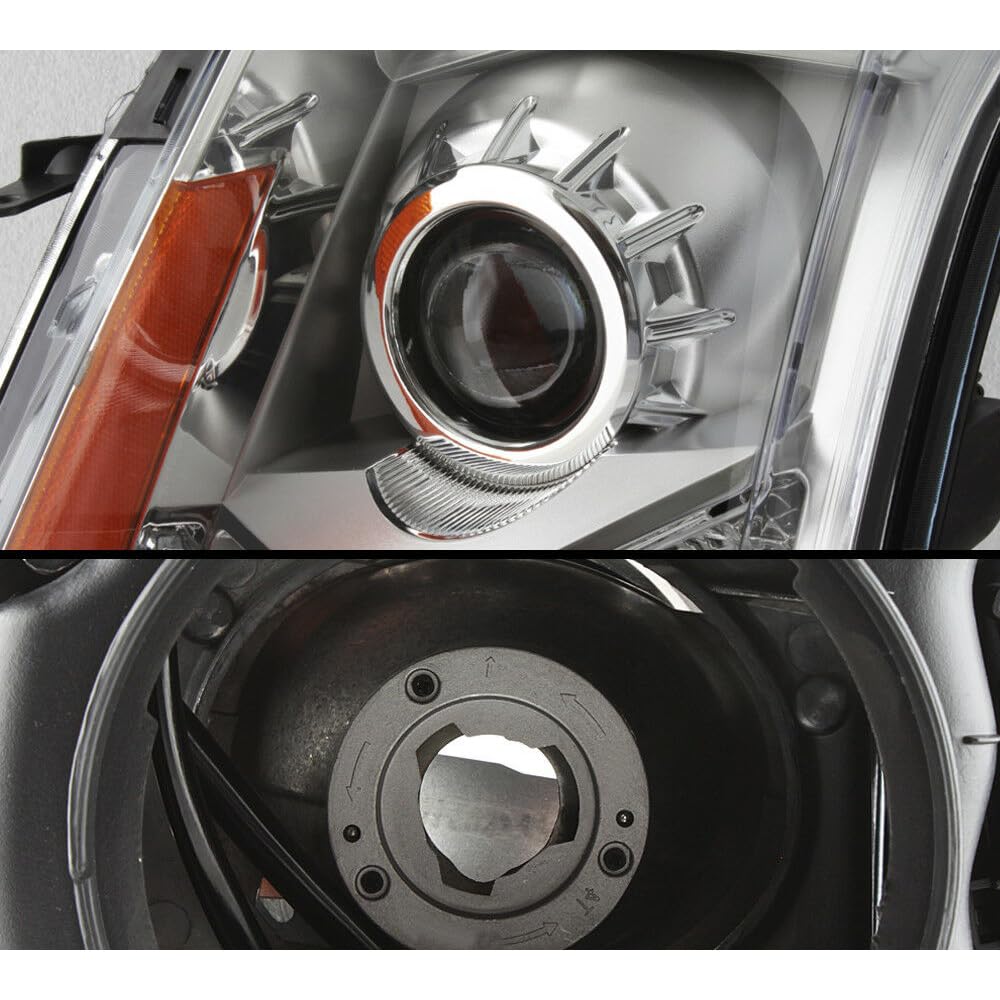Amazon.com: xikepaks Halogen Projector Headlights Lamps