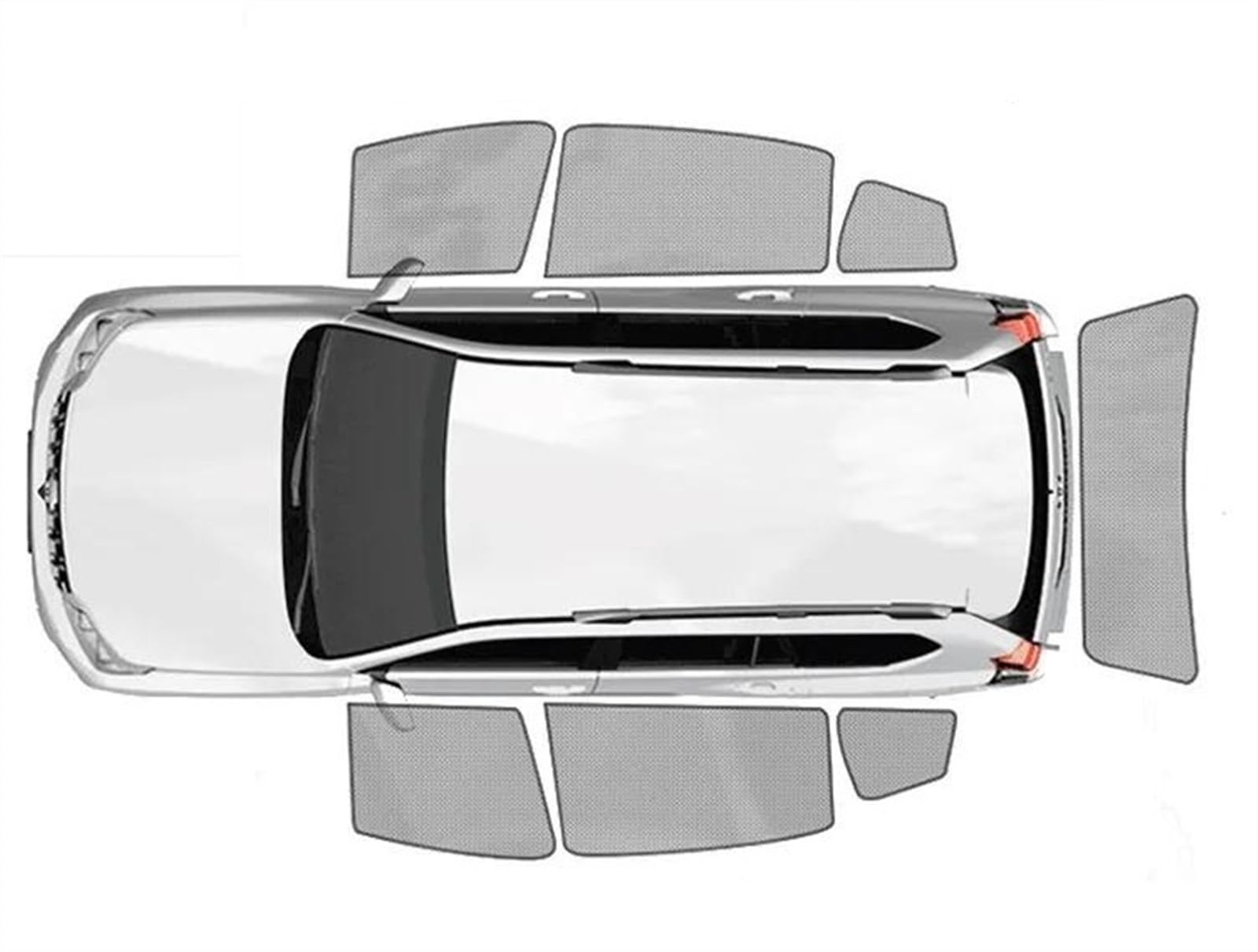 KAYZT Parasole Su Misura Per Toyota Highlander SUV (2014-2019) – Pieghevole, Doppio Strato, Con Custodia