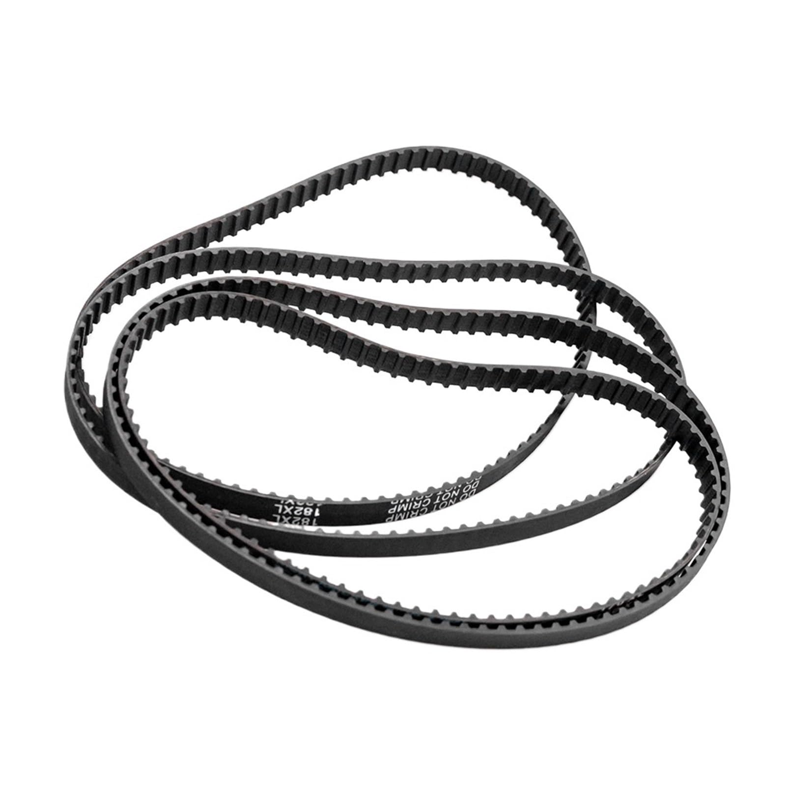 Correa de distribución XL 168/170/172/174/176/178/180/182/184/186XL polea de goma 10 de ancho transmisión dentada de bucle cerrado(174XL,2PCS_12.7MM)