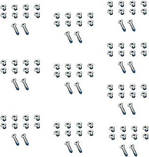 ChenGong - Screws 100PCS 10 Sets Bottom Case Screws Pentalobe P5 923-0122 Replacement Compatible with MacBook Air 11" A1370 A1465, 13" A1369 A1466 2010 2011 2012 2013 2014 2015 2016 2017 (10)