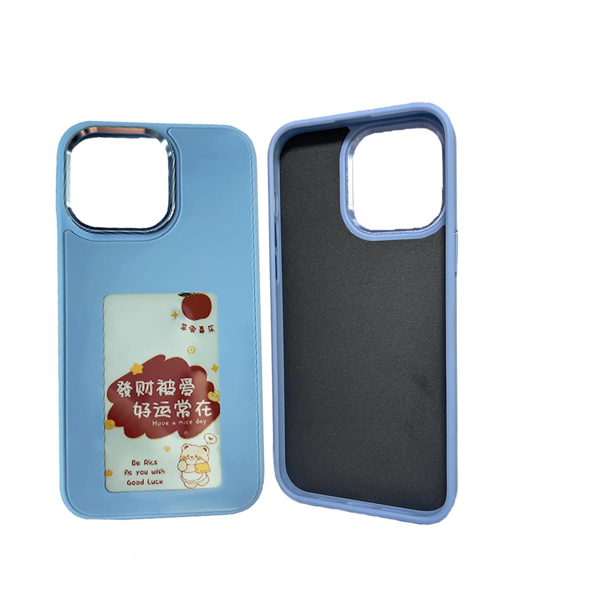 QSM E-Ink - Custodia per telefono NFC fai da te compatibile con iPhone14 Pro Max, custodia per telefono cellulare con schermo d'inchiostro per iPhone, custodia in TPU anti-goccia (per iPhone 14 Pro