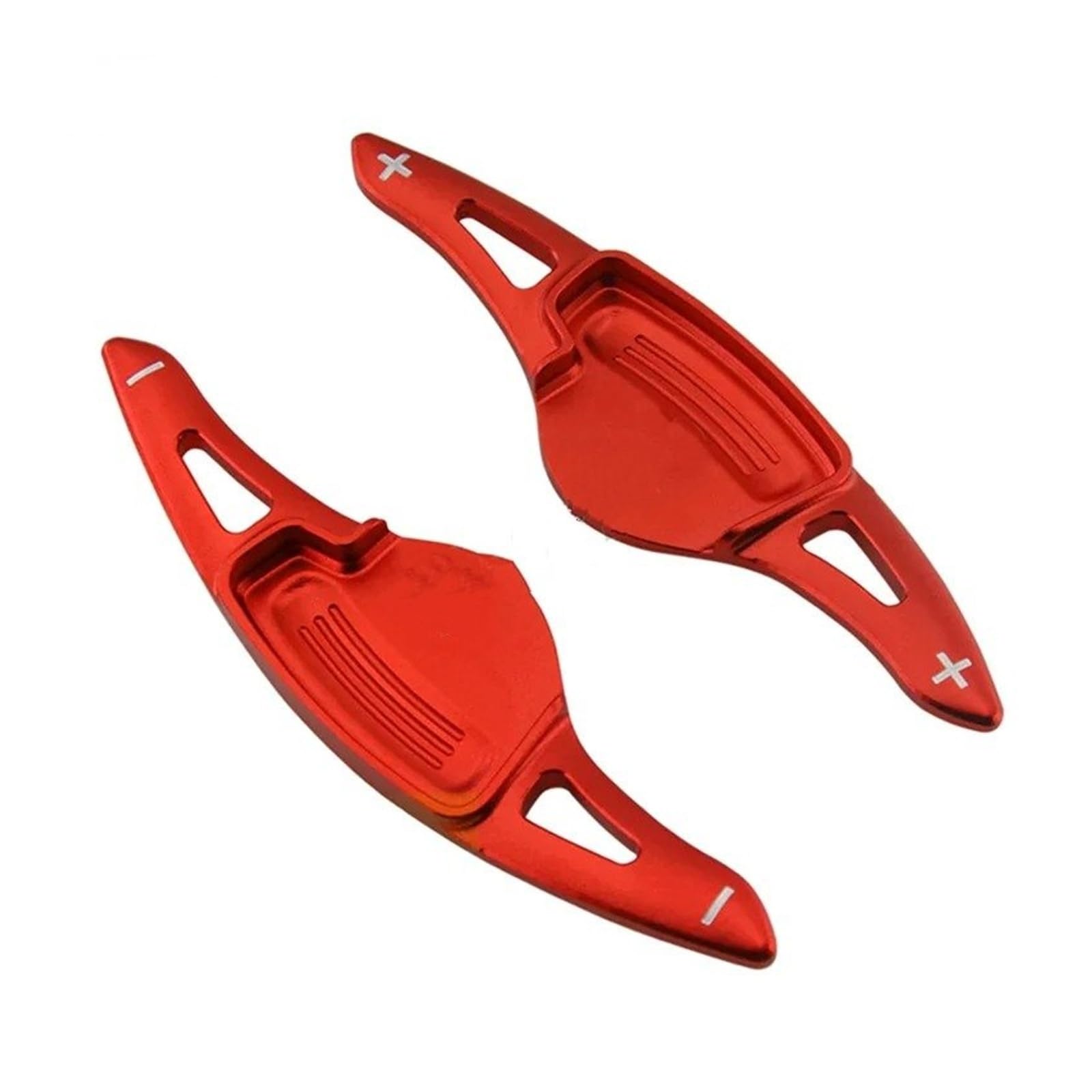 Zhangzhengyao Red Car Steering Wheel Shifter Paddle For Hyundai For Genesis For Dh For G80 2014 2015 2016 2017 2018 2019 2020 Steering Wheel Paddle Extension Shift Cover(Red)