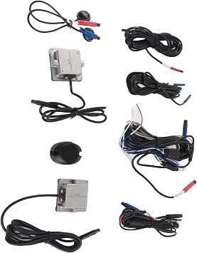 aqxreight Blind Spot Detection System with Lane Change Assist, High Accuracy LED Buzzer BSD Monitoring Assistant for Vehicle