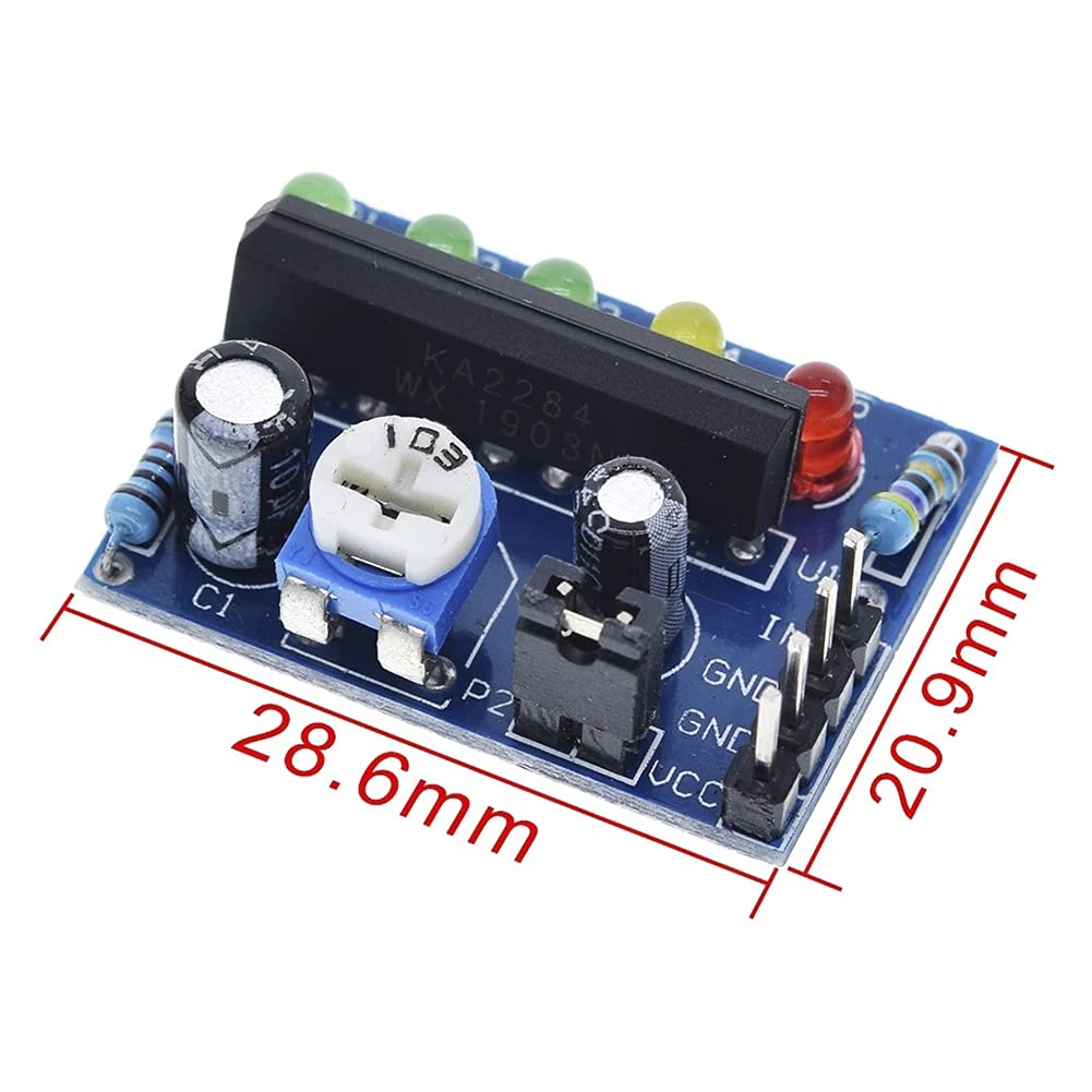 Amazon.co.jp: 3個セット KA2284 レベルメーターモジュール パワー