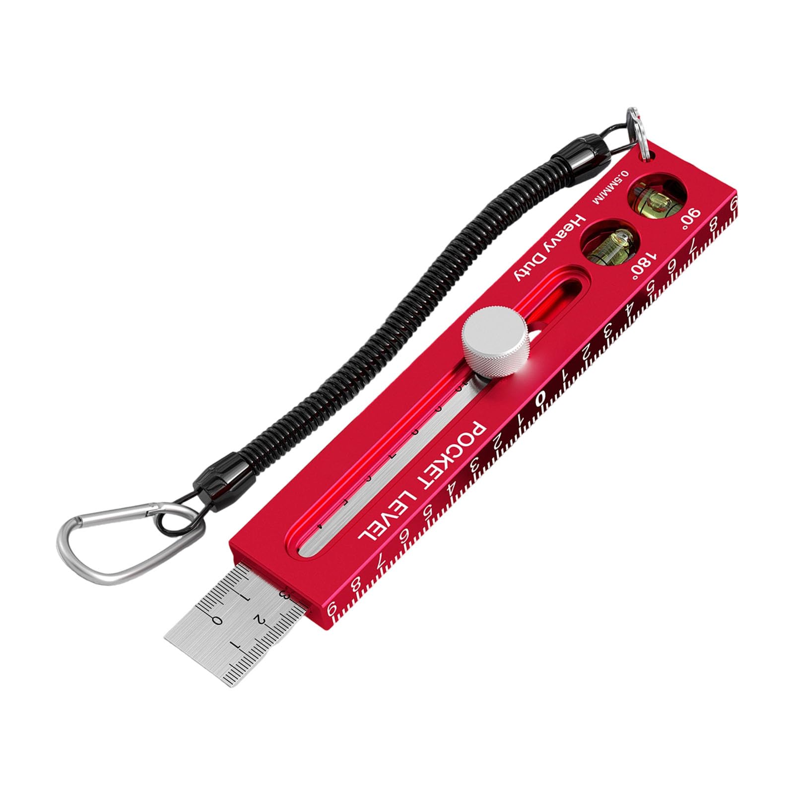 Duty Marking Protractor Multiple Angled Ruler Foldable Depth Measuring Tool Gauge for Woodworking Tool with Attractor