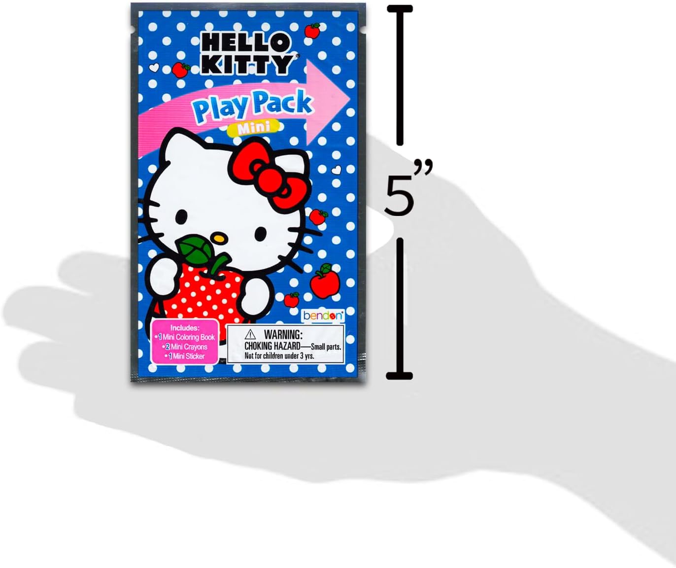 12 Pc Hello Kitty Mini Party Favors Set - Bundle with 12 Hello Kitty Play Packs | Mini Coloring Books, Stickers, and Goodie Bags (Hello Kitty Birthday Party Supplies Decorations)