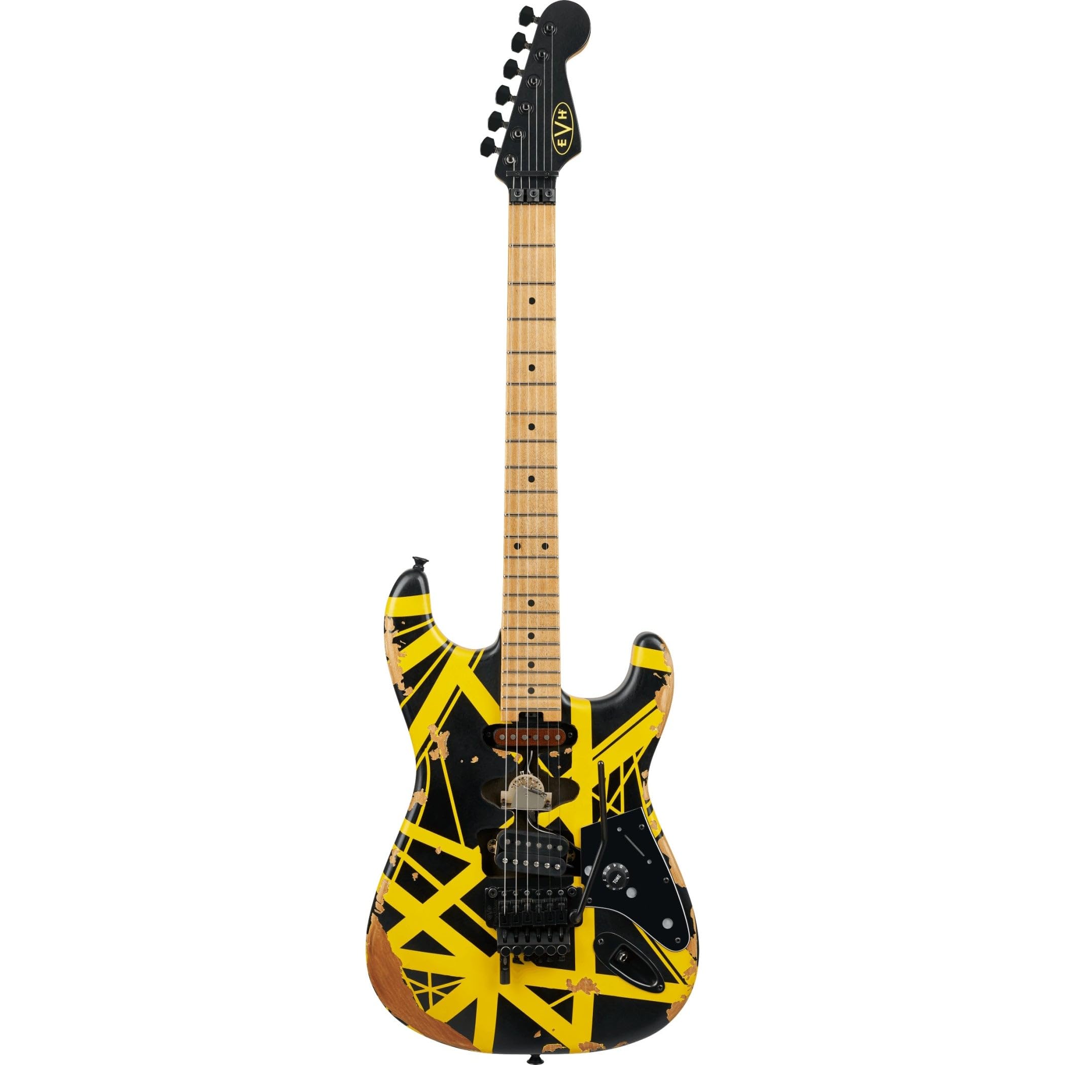 Amazon | EVH/Limited Edition Striped Series Frankenstein Frankie