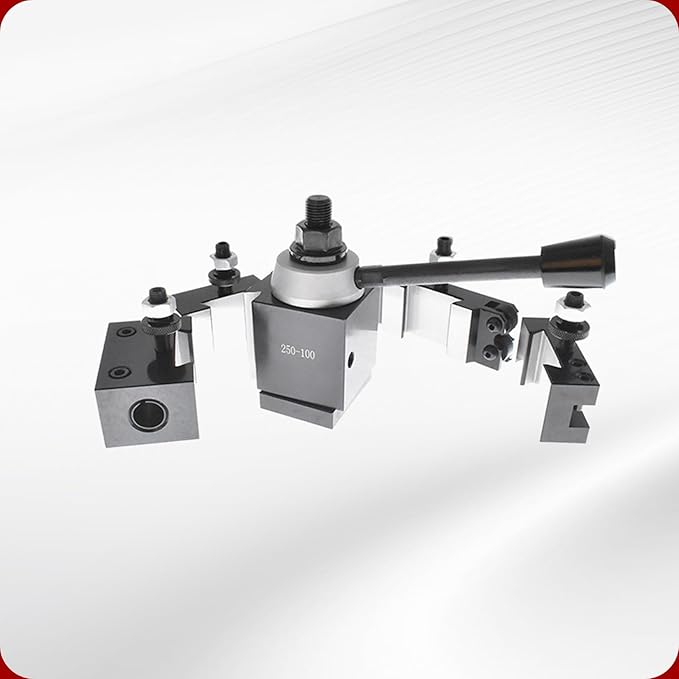 Juego de 6 portaherramientas CNC AXA 250-100 para torno miniatura 7