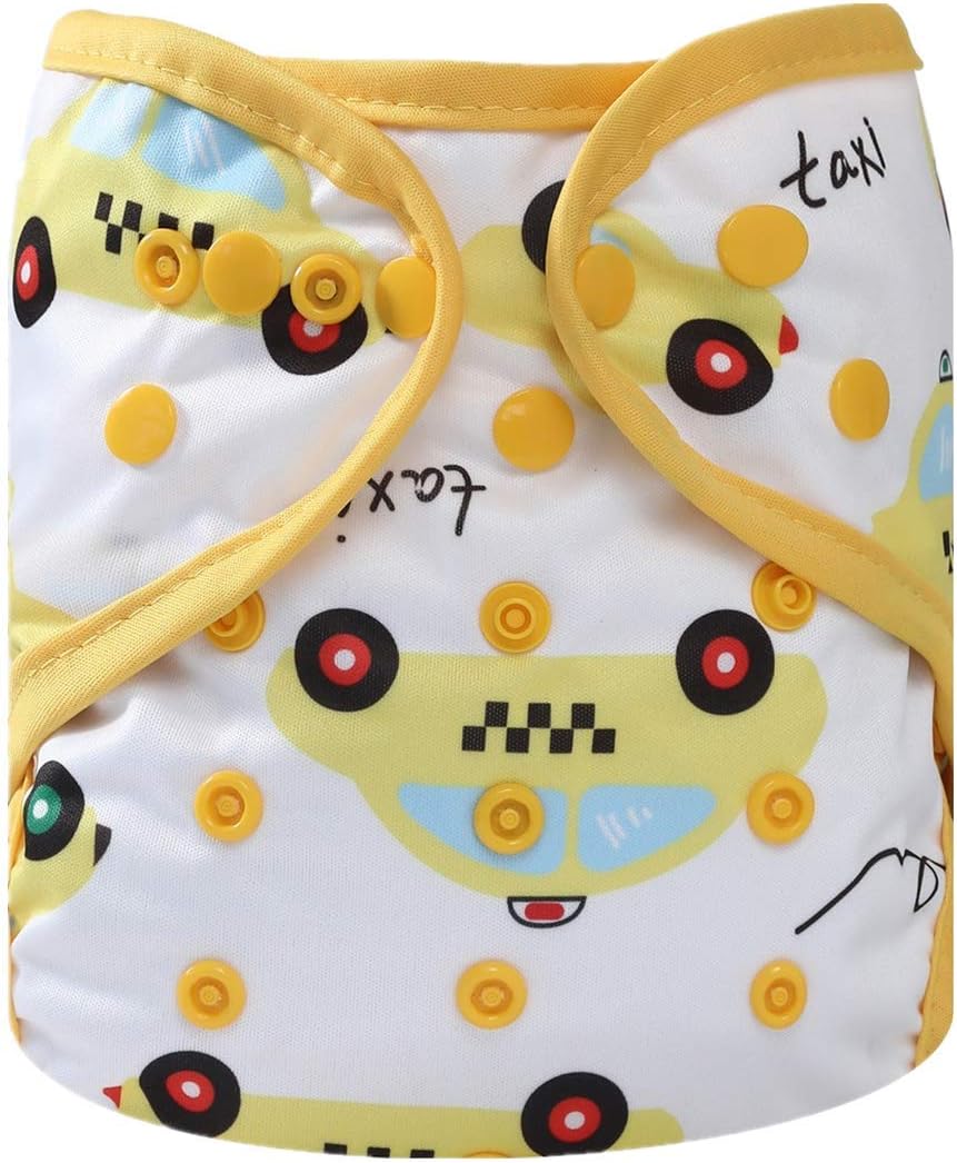 One Size Fit All Baby Reusable Waterproof Diaper Nappy Cover Double Gussets