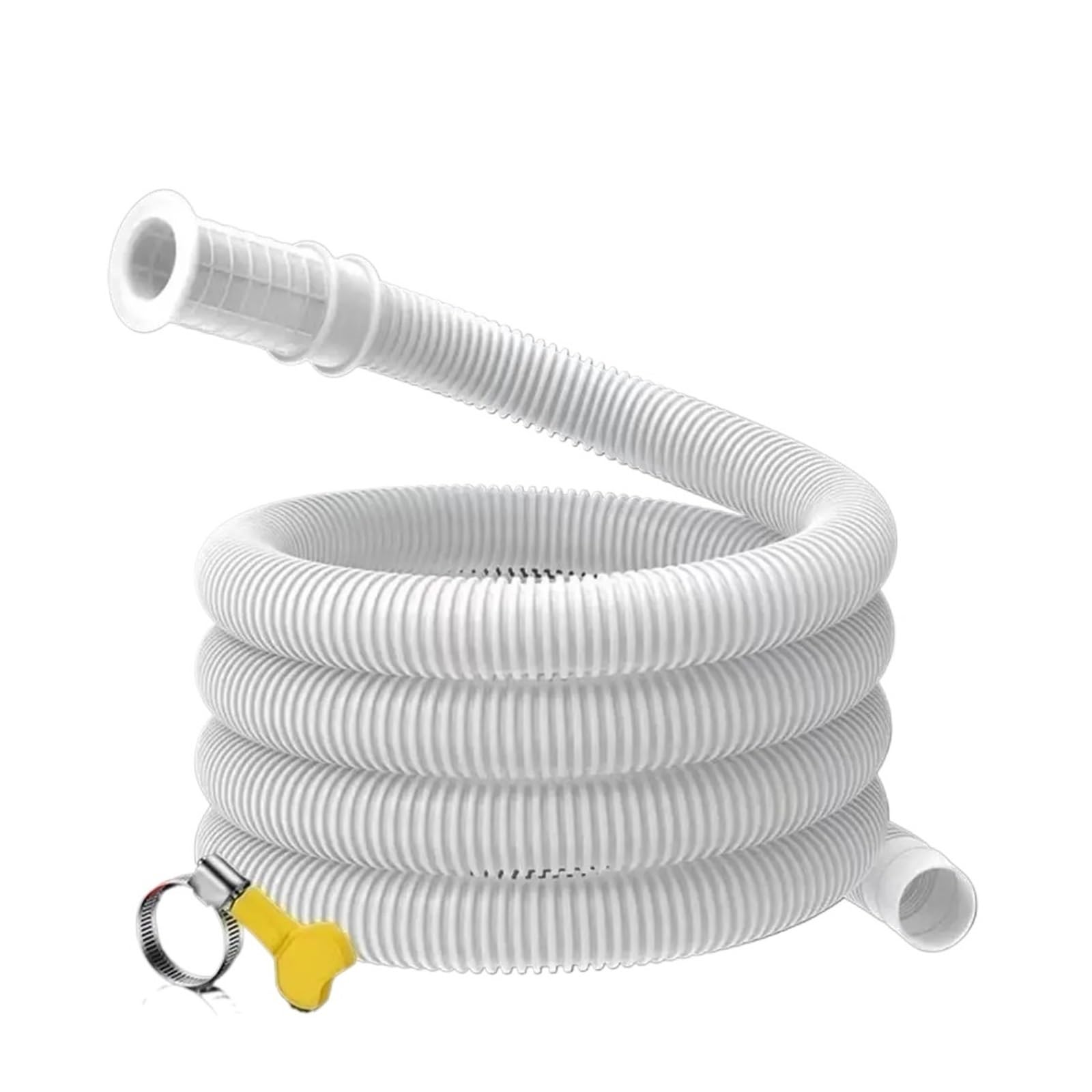 Rshechufbfg 2M 1-5M Draining Extension Pipe,Compatible For Washing Machine,Air Conditioner,Kitchen Faucet(2M)