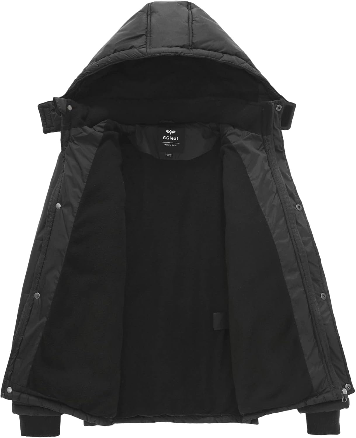 GGleaf Boy's Padded Winter and Autumn Coat Warm Puffer Jacket with Detachable Hood: Clothing, Shoes & Jewelry
