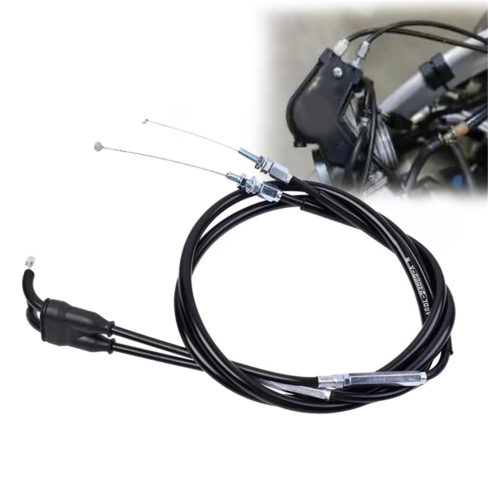 Cable de embrague ajustable para reparar la holgura en motos Suzuki RM125 RM250 2001-2006