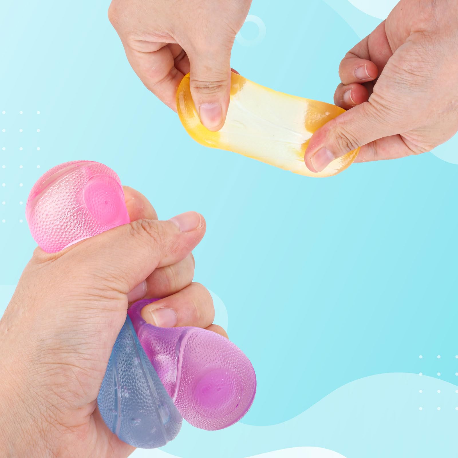 BOXOB 4pcs Stress Relief Balls - Image 4