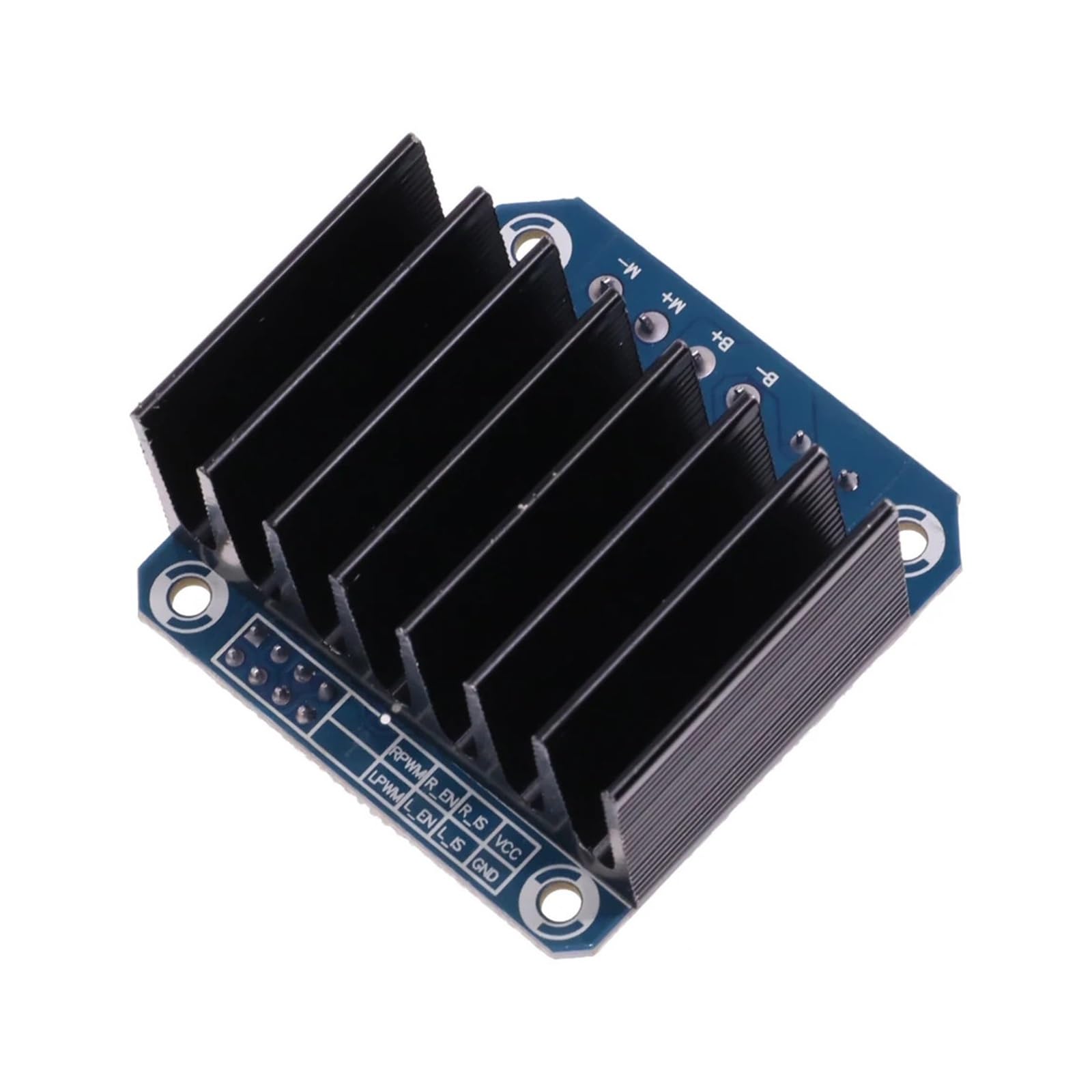 Controlador de motor, Módulo Controlador De Motor Paso A DC 43A, PWM Puente H For Coches Inteligentes, 5 Unidades,Control inteligente