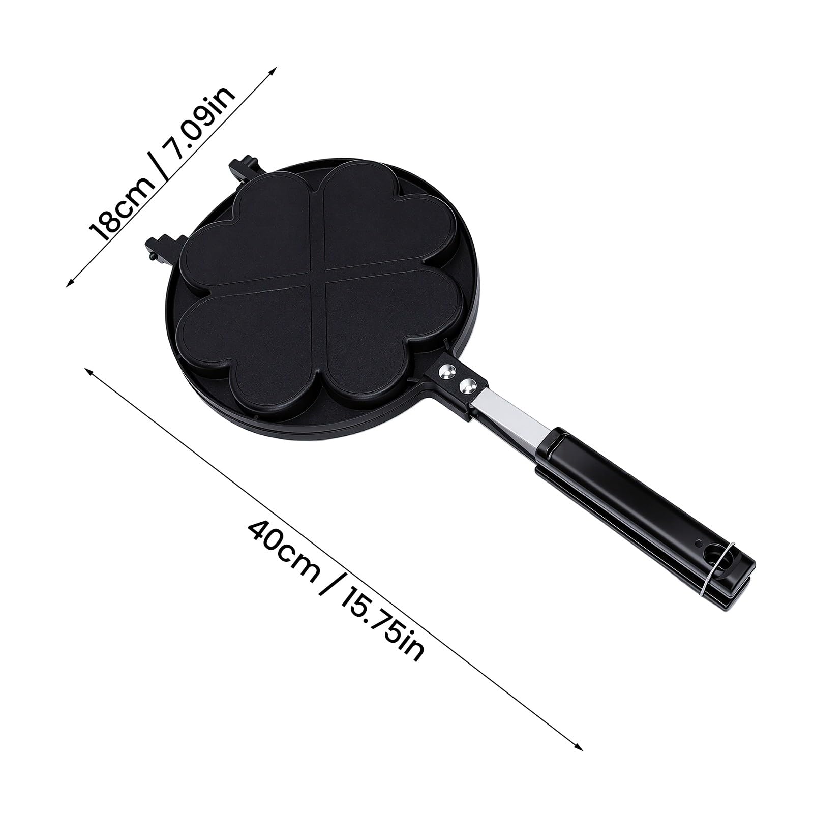Waffeleisen für Frühstück, Pfannkuchen