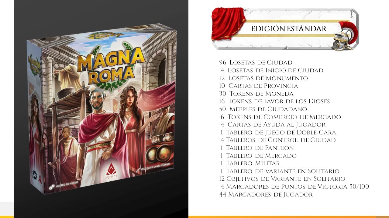 Magna Roma: Edición Deluxe - Juego de Mesa