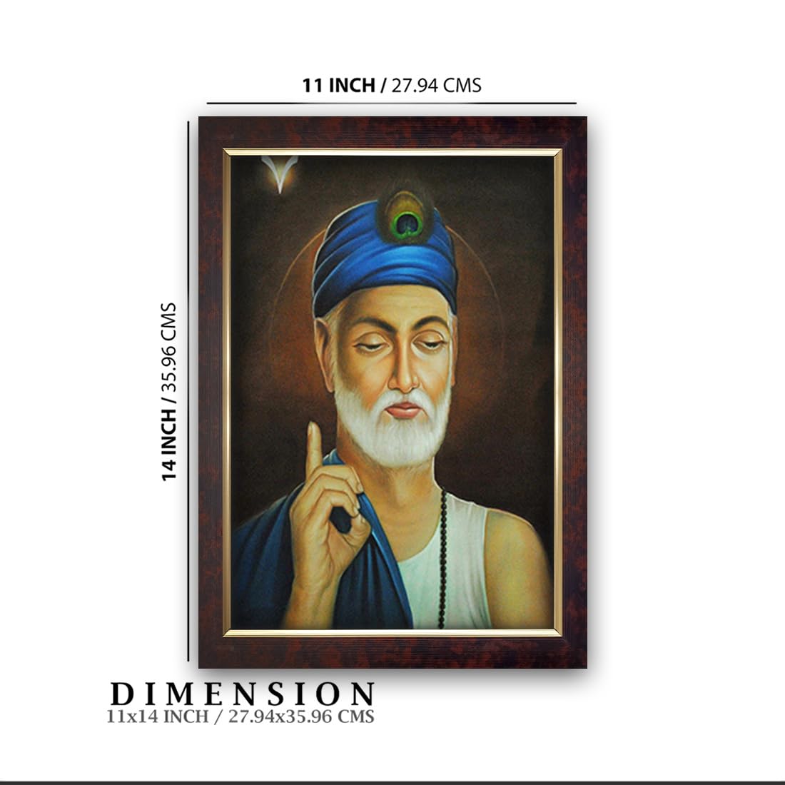 Sparkle Photo Frame - Sant Kabirdas Inspired -2