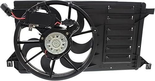 Evan Fischer Ventilador de refrigeración para radiador compatible con Mazda 3 2010-2013, compatible con Mazda 3 Sport 2010, compatible con Mazda 3