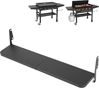 Utheer Front Shelf for Blackstone 36 Inch Griddle, Folding BBQ Prep Table