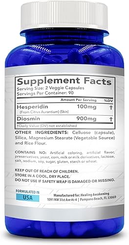 Miniatura 2 de Hesperidin Plus 1000mg por porción (180 cápsulas vegetarianas)