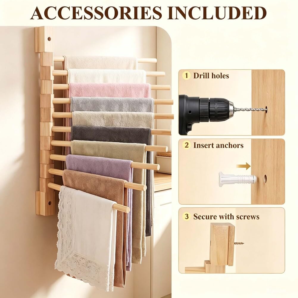 Percha para pantalones, percha giratoria, ahorro de espacio, perchas