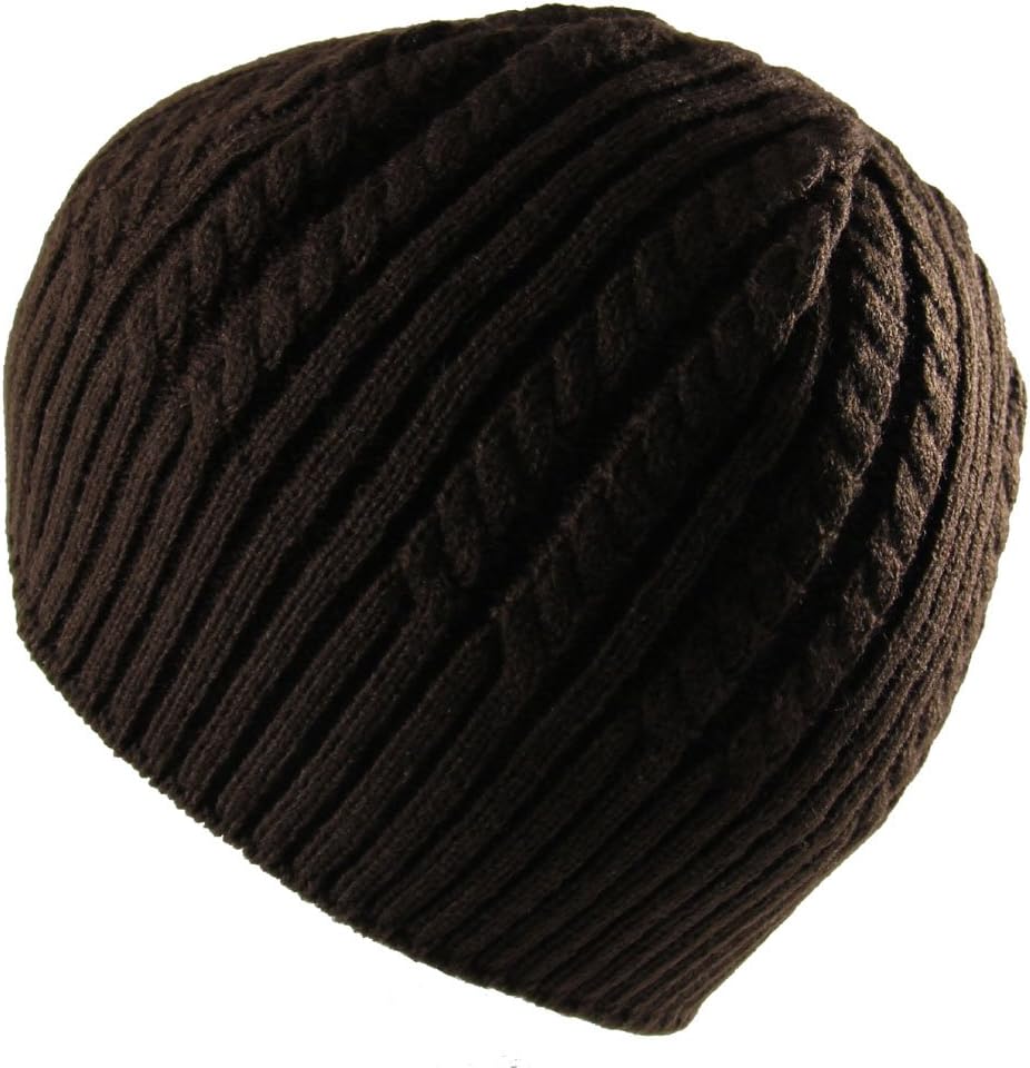 RW Men's Ribbed Cable Beanie One Size (More Colors) - Image 2
