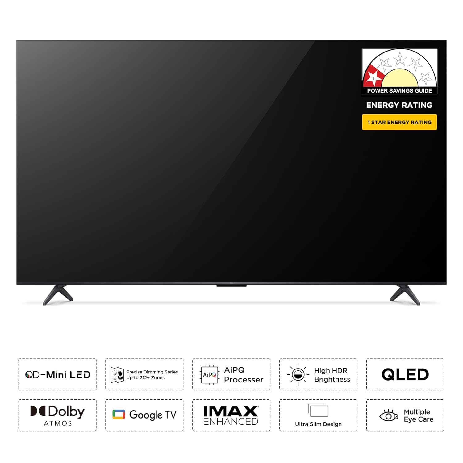 New Year Sale Tcl 139 Cm (55 Inches) 4K Ultra Hd Smart Qd-Mini Led Google ...