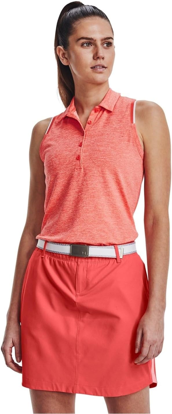 Under Armour Women's Zinger Point Sleeveless Golf Polo