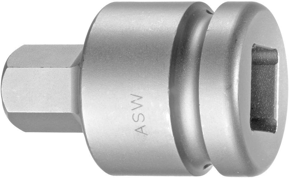 ASW 74507 Impact Screwdriver Bit 3/4 Inch Hexagonal 17 mm
