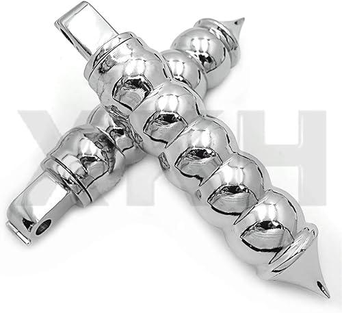 Miniatura 7 de SMT- - Mini tabla de suelo con ala de aluminio cromado compatible con Victory Cross Roads todos los modelos (trasero) B07PW2TSKG