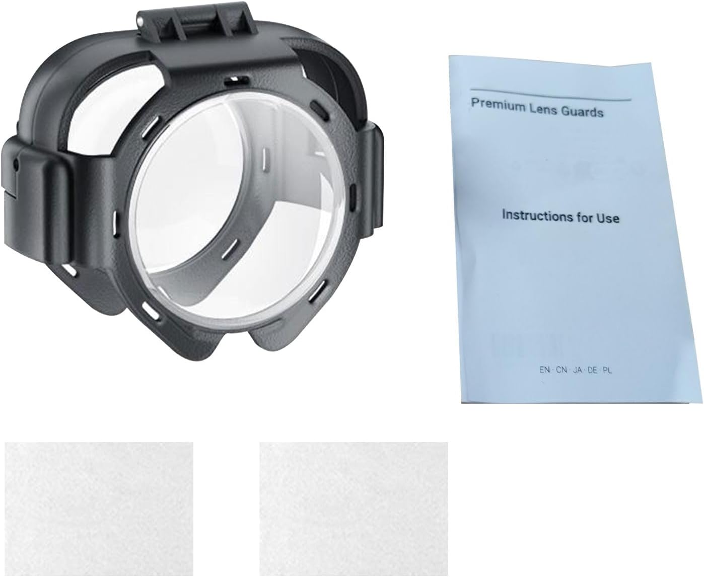 Pilipane X5 Lens Protector Anti Scratch Tempered Glass Camera Lens Guard Cap for Action Sports Photography Durable PC Material 52x42x40.8mm