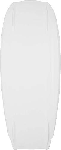 Miniatura 4 de Xspec Rodillera con correa de gancho para rodilla, surf, barco, waterboarding, arrodillarse con superficie de espuma acolchada para niños, Blanco