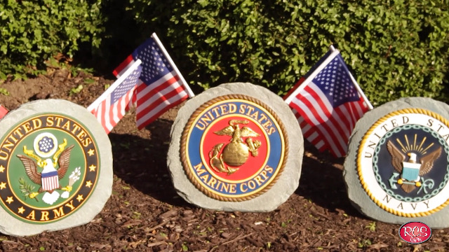 Amazon.com: Red Carpet Studios Officially Licensed Military Garden