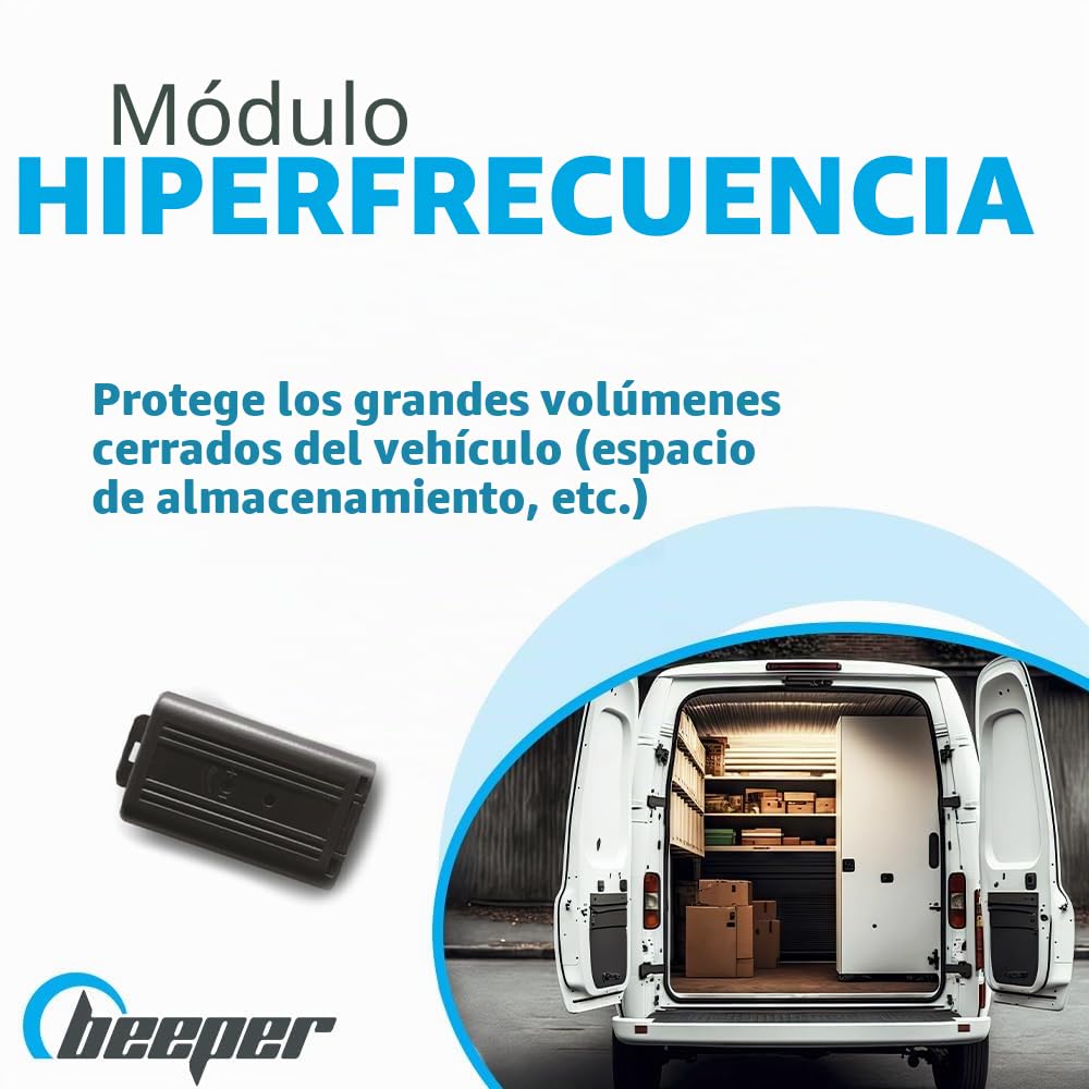 Beeper XR5VUL Alarma Universal para Vehículos Comerciales Profesionales